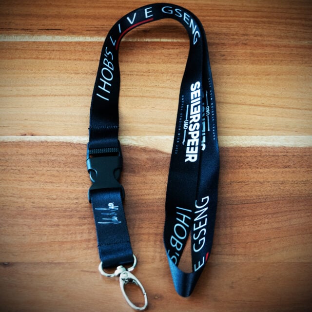 Lanyard "i hob´s live gseng" 25